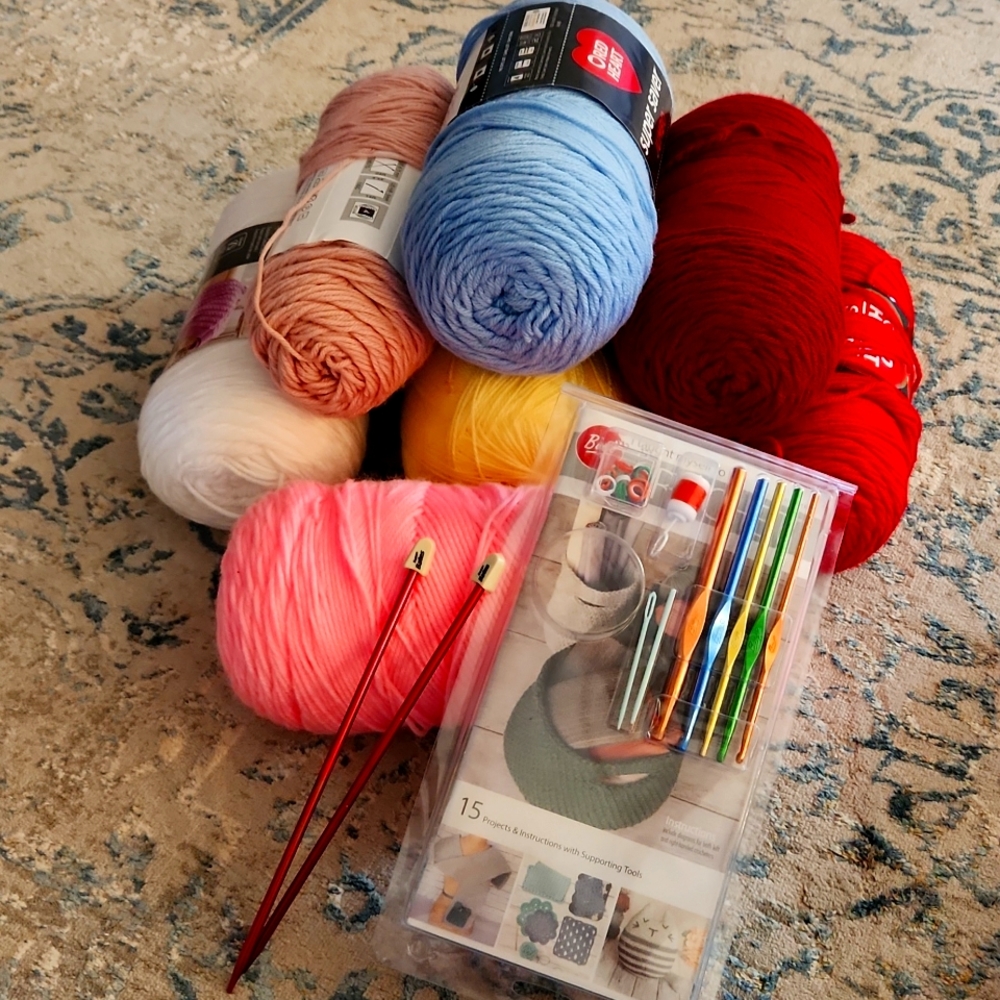 Crochet and knitting kit